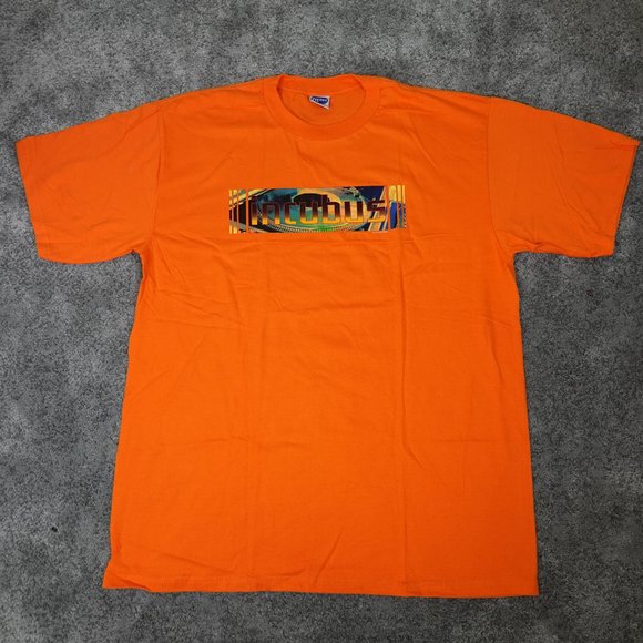 Vintage Incubus Shirt Mens XL Extra Large Orange Y2k Rock Band Concert Tee - Picture 1 of 8